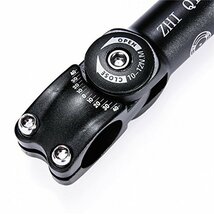 自転車ステム 自転車用ハンドルステム クランプ径28.6mm マウンテンバイク、ロードバイク、クロスバイク対応可能 ブラ_画像8