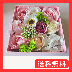 SCAMPER мыло цветок роза rose подарочная коробка ввод День отца День матери . календарь праздник . день рождения память день День почитания пожилых людей 