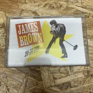 シHIPHOP,R&B JAMES BROWN - 20 ALL-TIME GREATEST HITS! アルバム TAPE 中古品