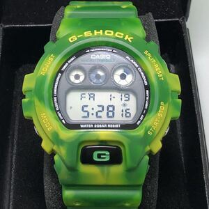 CASIO G-SHOCK 稼働 ジーショック Gショック DW-6900MC-3JF ジャミンカラー 迷彩 カモフラージュ グリーン 腕時計 DW-6900MC メンズ