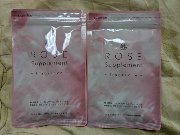 シードコムス ローズサプリメント ROSE Supplement 約6ヶ月分（2025.11） サプリメント 飲む香りケア