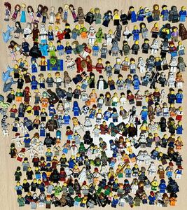 【293体以上・1円スタート】LEGO レゴミ ニフィグ 大量セット スターウォーズ ハリポッター城 キャッスル ニンジャゴー マインクラフト 