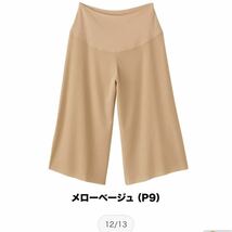 ADVANCE LABEL アドバンスレーベル ロングフレアパンツ インナー ペチコート レディース GUNZE グンゼ 汗対策 重ね履き透け防止 L MA4267_画像6