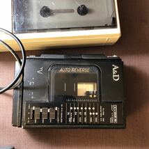 MC745 【ジャンク】ウオークマン ポータブルカセットテープレコーダーGo-7/TX-02/SW55/P-135J/M-8150 など5台セットで_画像4