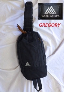 GREGORYグレゴリーワンショルダーバッグ黒★ショルダーバッグリュックボディーバッグ