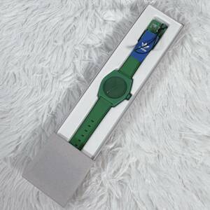 未使用 ADIDAS ORIGINALS アディダスオリジナル 腕時計 ウォッチ シンプル グリーン