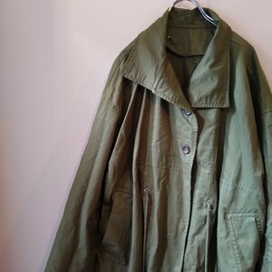  weather Cross military over coat khaki 30133A331 /Y2720