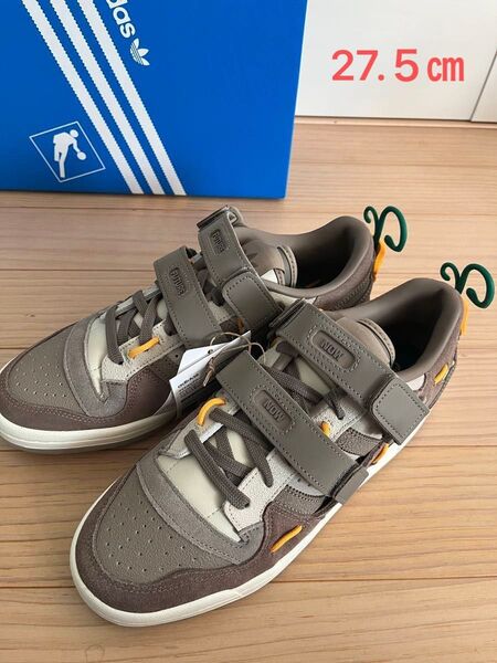 【新品未使用】サイズ27.5㎝ adidas FORUM 84 LOW 色:ブラウン 品番:GV9223 500円引き!