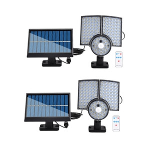 新型 LEDソーラーライト LEDセンサーライト 防水 分離型　IP65防水　屋外照明 LED投光灯　防犯ライト ポーチライト