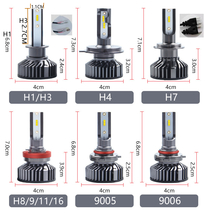 LEDヘッドライト 車検対応 高輝度 LEDバルブ フォグランプ H4(Hi/Lo)/H1/H3/H7/H8/H9/H10/H11/H16/HB3/HB4 6500ｋ/8000ｋ/3000ｋ_画像7