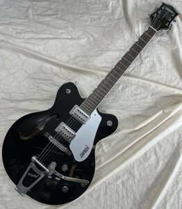 gretsch 125周年 G5122 グレッチ ギター black double-cut bigsby ELECTROMATIC 美品　ジョージハリスン