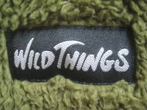 一点物!! WILD THINGS ワイルドシングス ワンポイントロゴ ライナージャケット ボアフリースジャケット_画像5