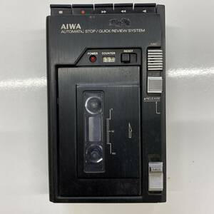 K2522 AIWA TP-22 アイワ カセットレコーダー プレーヤー カセットテープ 通電OK ジャンク