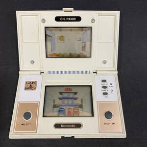 K2553 任天堂 ニンテンドー ゲームウォッチ マルチスクリーン GAME&WATCH OIL PANIC オイルパニック　OP-51　動作未確認　ジャンク