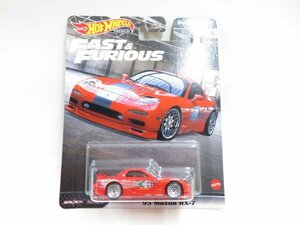 (n1550）ホットウィールプレミアム ワイルドスピード 95 Mazda RX-7 マツダ 1/5 FULL FORCE