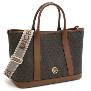 マイケルコース MICHAEL KORS LUISA トートバッグ 30R4G99S2V　227 BRN-LUGGAGE ブラウン系