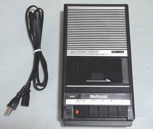 当時物 動作品◆National/ナショナル RQ-2104 カセットレコーダー 昭和レトロ