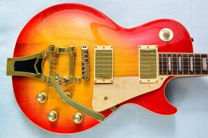 一時値下げ！ Aria Pro II LS-500D 傷極少 Mod. Bigsby ビグズビー・タイプ・トレモロ アリア 81年 レスポール Les Paul Minty #24 B01-01