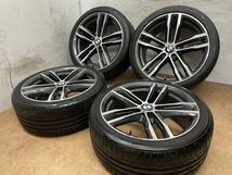 送料無料！BMW 3シリーズ F30 純正 19インチ 8J +36 8.5J +47 PCD120 ブリヂストン 225/40R19 255/35R19 F31 4シリーズ F32 F33 F36 4本_画像1