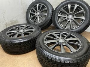 美品！バリ溝！Team スパルコ 18インチ 8J +58 PCD112 グッドイヤー アイスナビ 255/55R18 ベンツ GLE W166 C292 ML W164 Rクラス W251