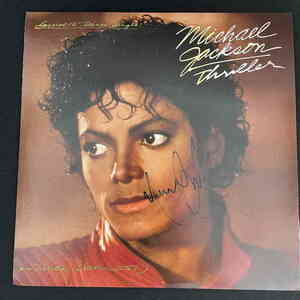 Michael Jackson 直筆サイン入りレコード LP マイケル・ジャクソン