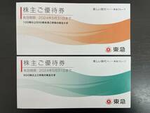 【大黒屋】(送料無料) 東急 株主ご優待券 2冊まとめ 100株以上500株未満 500株以上 各1冊 株主優待券 2024年5月31日まで_画像1