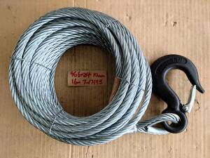  hook attaching plating wire rope 10mm 16m volume 