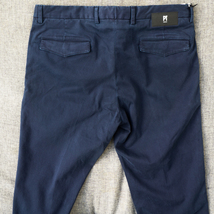 新品★ PT TORINO DENIM ストレッチ ガーメントダイ パンツ HOUSE 33 ネイビー 送料込 メンズ チノ スラックス ピーティ トリノ デニム_画像4