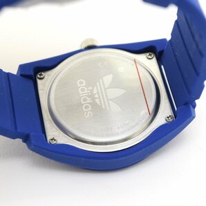 △491375 未使用品 adidas アディダス QZ クォーツ腕時計 PKGAD1015 ブルーの画像5