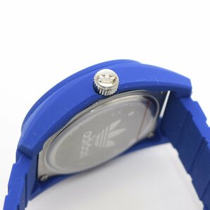 △491375 未使用品 adidas アディダス QZ クォーツ腕時計 PKGAD1015 ブルーの画像4