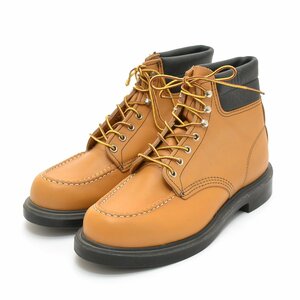 ◆456830 RED WING レッドウィング ブーツ Super Sole Moc Toe メイズマスタング 8807 サイズ8.5E/26.5cm メンズ USA製