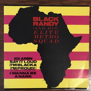 BLACK RANDY & THE METROSQUAD / Idi Amin 7 （1978/US）7インチ/レア！【パンク天国/KBD/punk/powerpop/newwave】