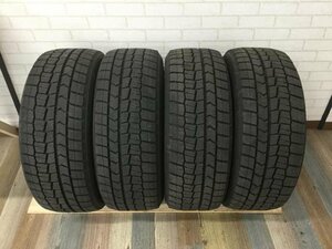 215/45R17 スタッドレスタイヤセット　ダンロップ　WM02 2021年製　9分　2本イボ付　ウインターマックス02　