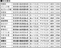 のし袋　ゴム印　慶弔用　オーダーにてお作りします_画像2