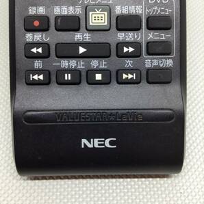 C231○NEC PCリモコン VALUESTAR☆LaVie PC用リモコン 地デジ対応PC用リモコン RC-1210 通電OKの画像8