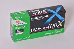 ■フジPROVIA 400X ブローニ用カラーポジフィルム５本セット 期限切れ■常温保存 FUJICHROME RXP120 ISO400