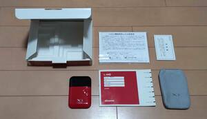 docomo L-04D モバイルルーター 赤 レッド