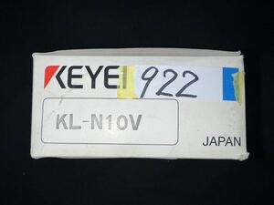 【保証有り】キーエンス KL-N10V / シーケンサモーター　サーボタッチパネル / KEYENCE【送料無料】922