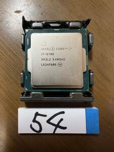 【保証有り】CPU Intel Core i7-6700 3.4GHz PCパーツ インテル SR2L2 I7 【送料無料】54