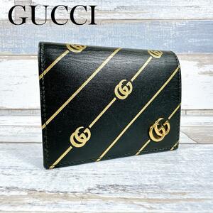 GUCCI グッチ ＧＧマーモント 二つ折り財布 548071 ミニ財布 コンパクトウォレット 折り財布 2つ折り財布 ミニウォレット