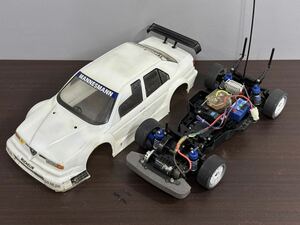 TAMIYA タミヤ アルファロメオ 155 V6 TI 1/10 電動RC 現状品