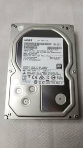 AVコマンド対応　使用23時間　送料無料　動作保証　HGST 4TB HDD HDS724040ALE640 