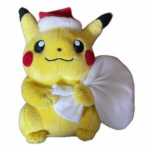 ポケモンセンター　クリスマス　2004　ピカチュウサンタ　ぬいぐるみ 美品 ピカチュウ ポケットモンスター ポケモン 