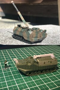 1/144レジンパーツ　AAV7回収型改造キット　２セット入り