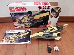 LEGO レゴ スター・ウォーズ 75214 アナキンのスター・ファイター 純正品 フィグ 説明書