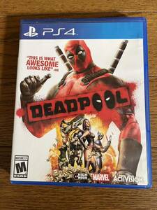 送料無料　PS4 Deadpool デッドプール 北米版