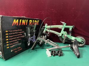 未使用品　MINI RIDE 折り畳み自転車　小型　(140s)