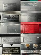 レトロ　SHARP/SONY/Panasonic/など　ラジカセ　計10台　まとめ　ジャンク　(170s)_画像9