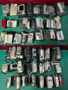 SONY/SHARP/Canon/Panasonic/など　デジタルビデオカメラ　計24台　まとめ　ジャンク　(140s)
