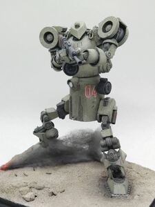 エムアイモルデ／キャビコカンプリーセンマルス人型重機IV号 1/35完成品（リサイクル品レストア無可動ヴィネット）